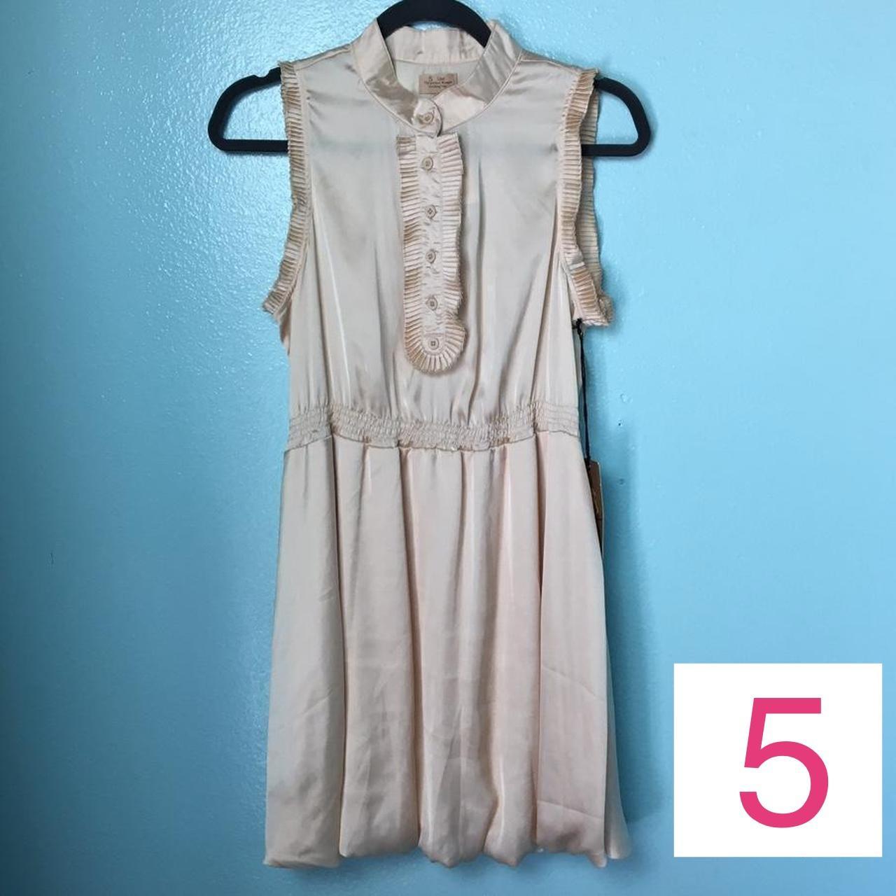 Store Jason Scott Sleeveless Long Dress Creme size L