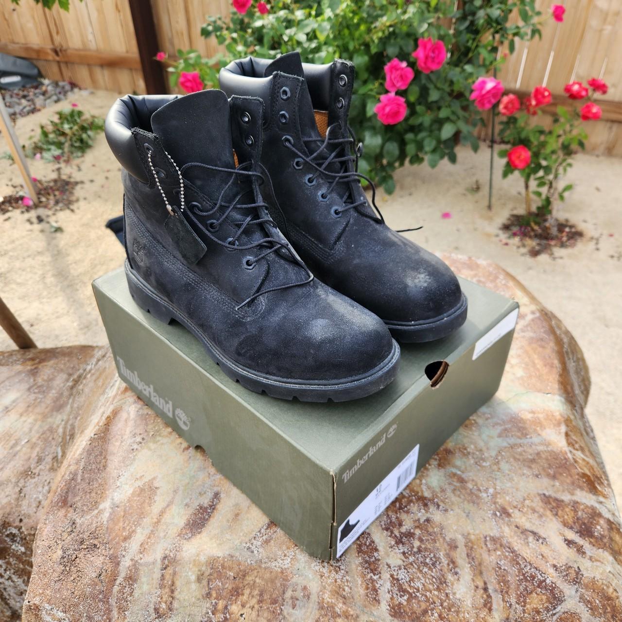 Beautiful Black Timberland Boots These beautiful 6 Depop