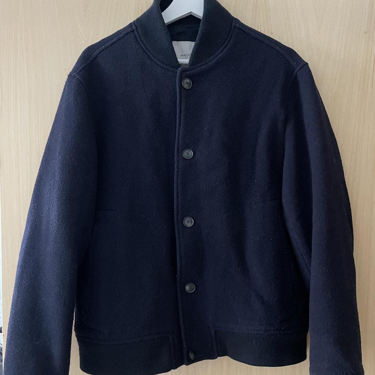 Mango Wool Bomber Jacket Beautiful jacket that I’ve... - Depop