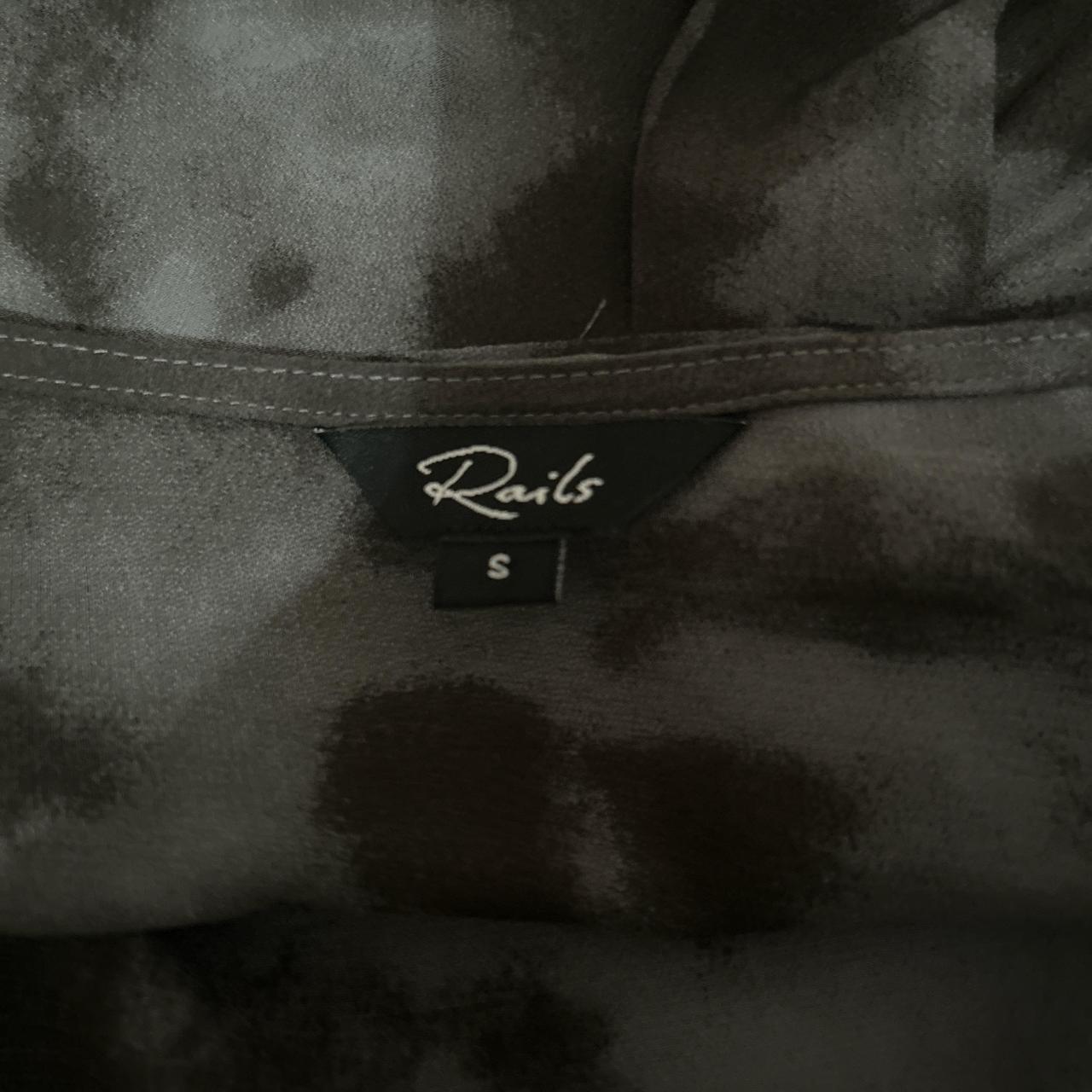 Rails Women's Blouse - Grey/Multi - S – Rails siz… - image 6