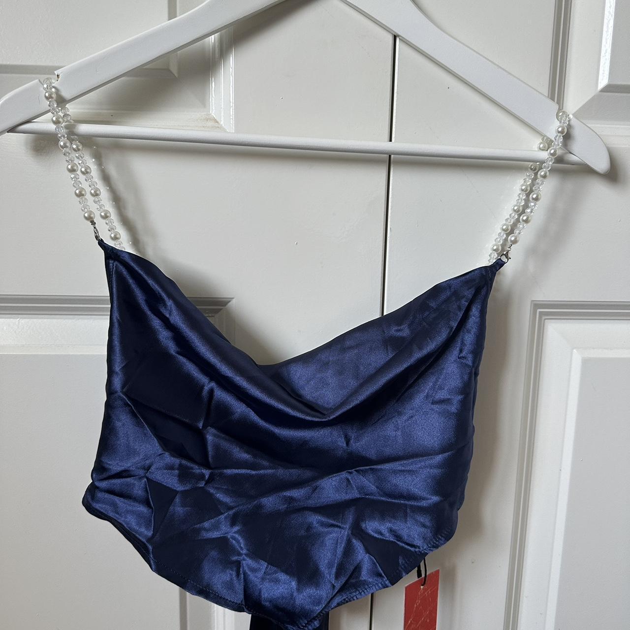 Cider blue top and skirt 2 piece but if... Depop