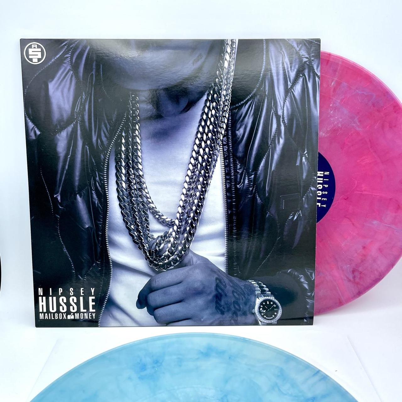 NIPSEY HUSSLE - MAILBOX MONEY - RARE PINK & BLUE... - Depop