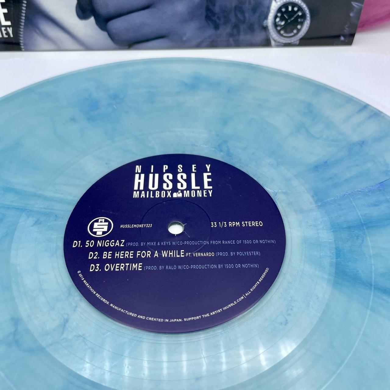 NIPSEY HUSSLE - MAILBOX MONEY - RARE PINK & BLUE... - Depop