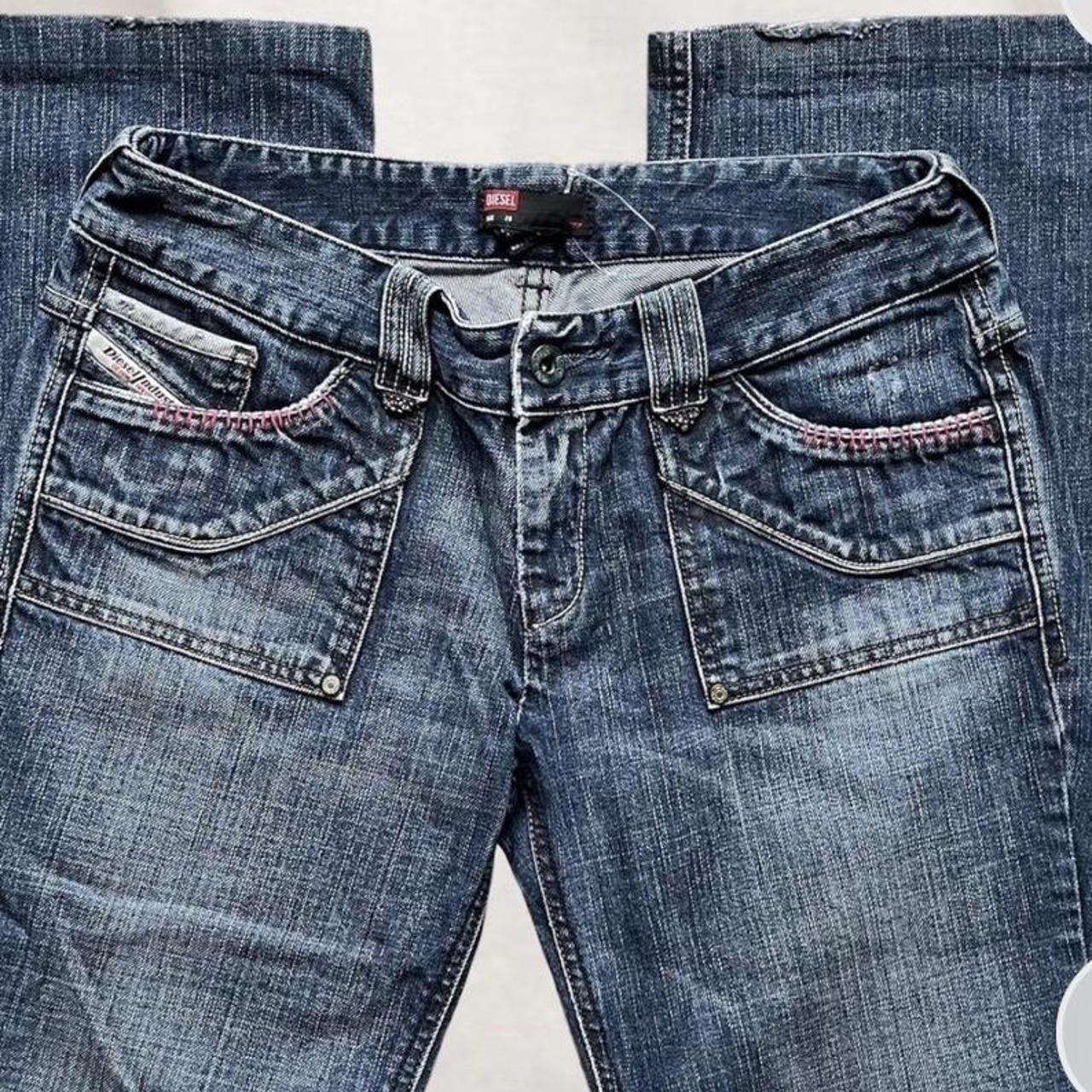 90s diesel low rise jeans selling the coolest mid... - Depop