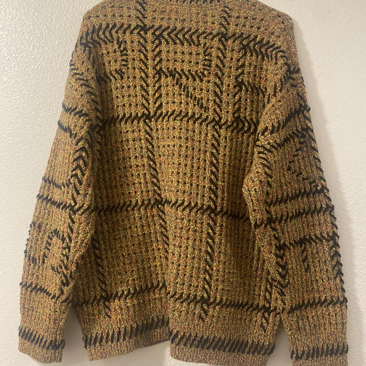 Supreme Quilt Stitch Sweater yellow only wore once...