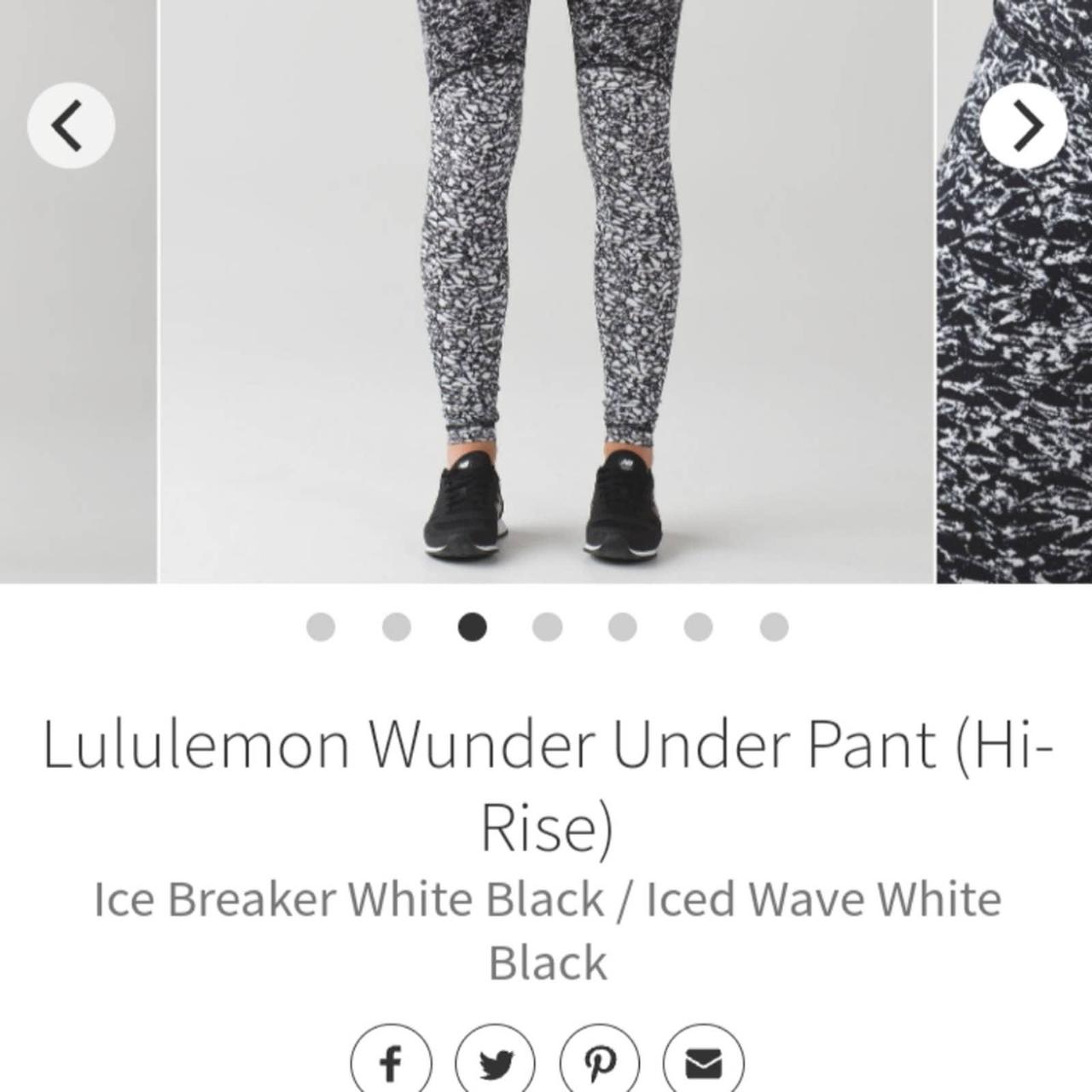 Lululemon Wunder Under Hi-Rise Pant *size 2 *color - Depop