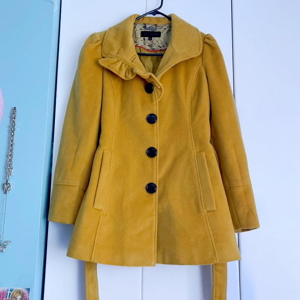 Steve madden shop mustard coat