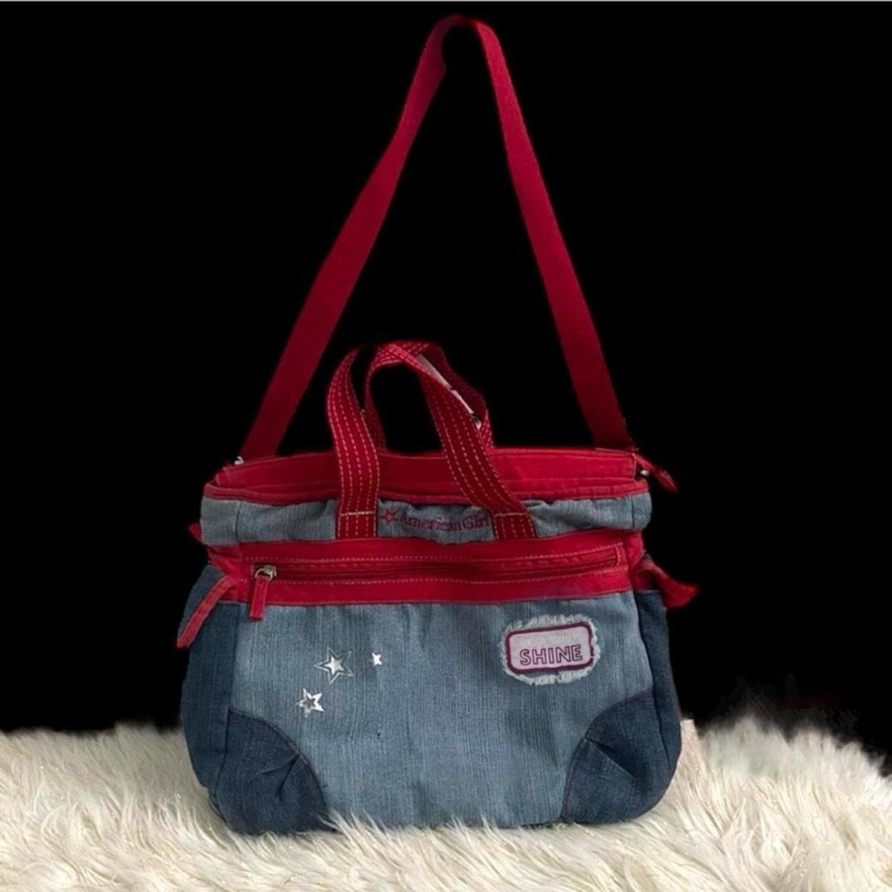 Super cute American Girl messenger Bag is in good... Depop