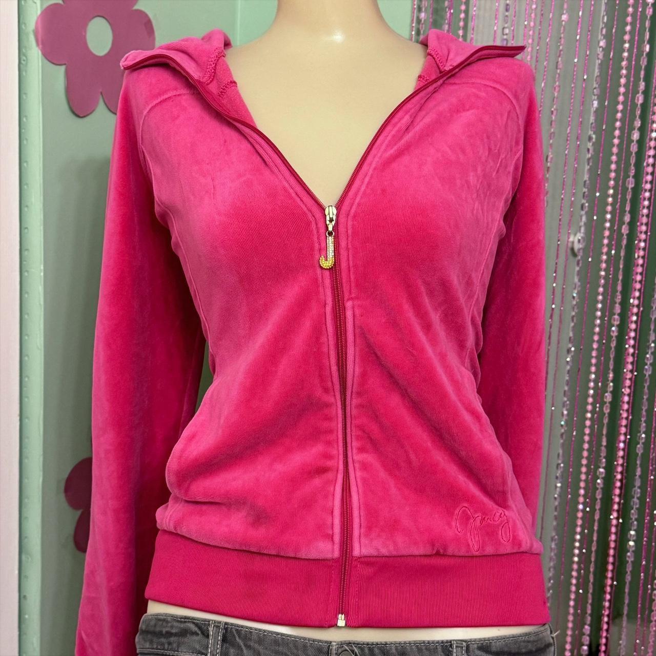 This super cute Juicy Couture Tracksuit Jacket is in... - Depop