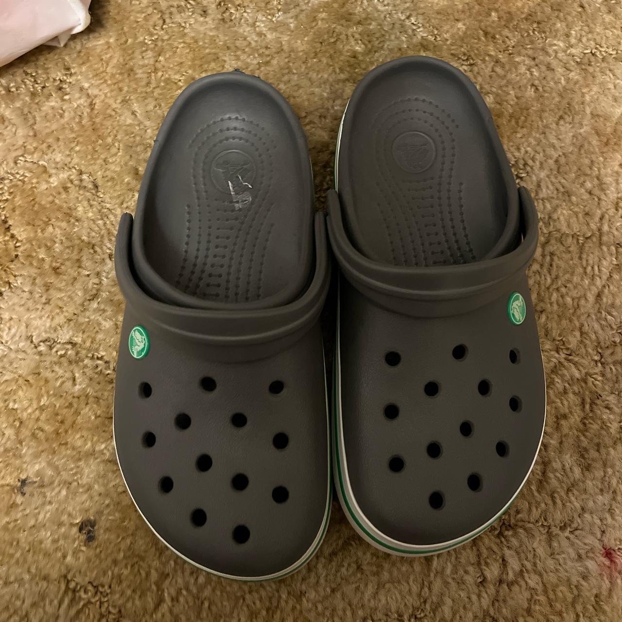 Dark on sale gray crocs