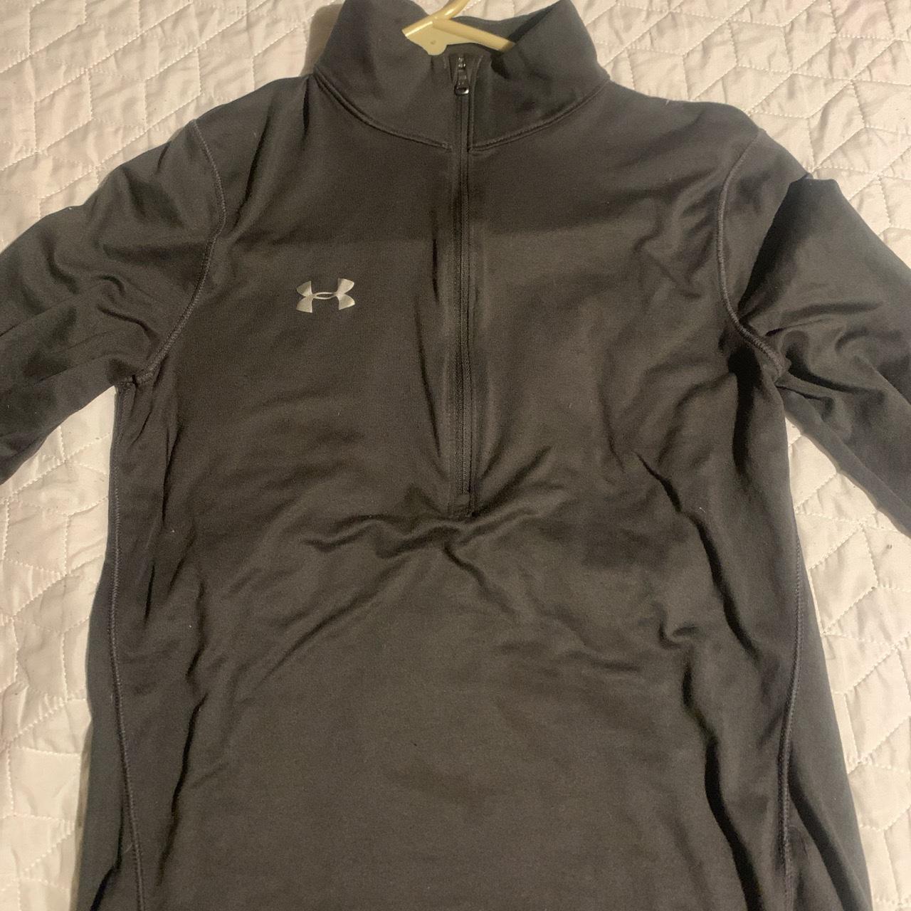 XS dark grey underarmour Sweater Grey underarmour... Depop