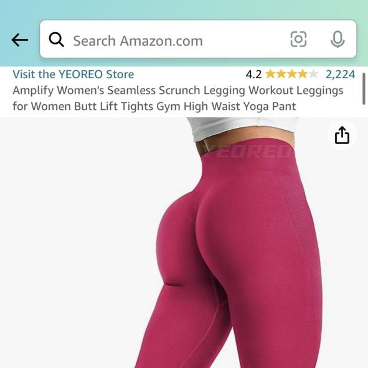 Medium  Seamless butt scrunch leggings from