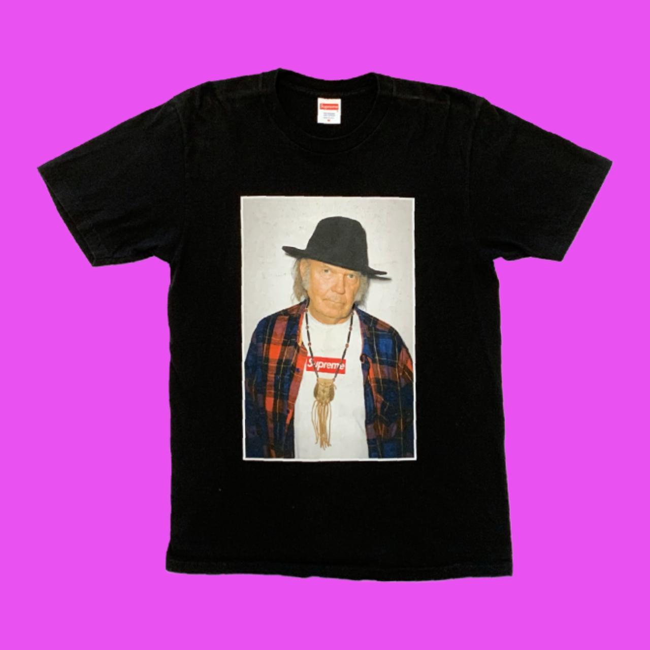 SUPREME, Neil Young Tee - Black - SS15, sized...