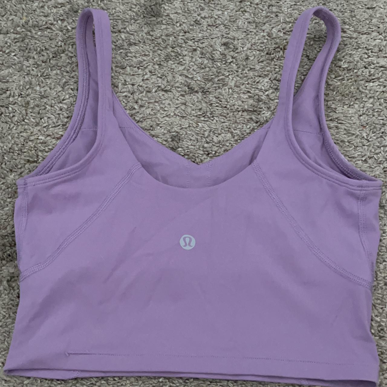 lululemon align tank padding out size 2 tags off - Depop