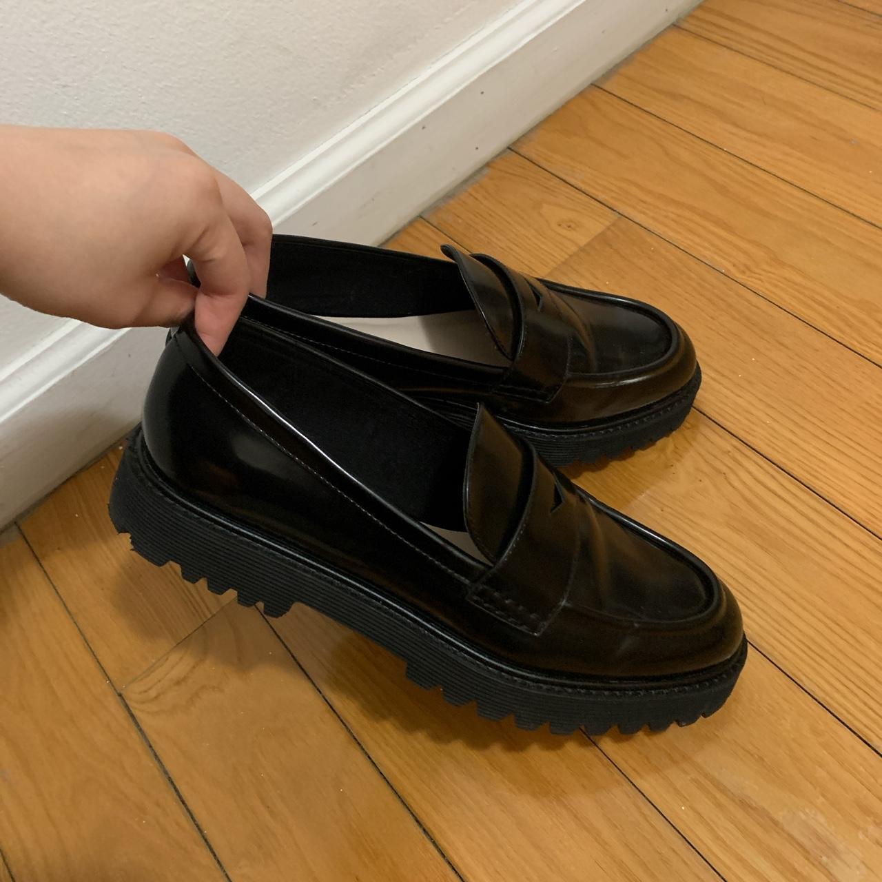 black loafers women