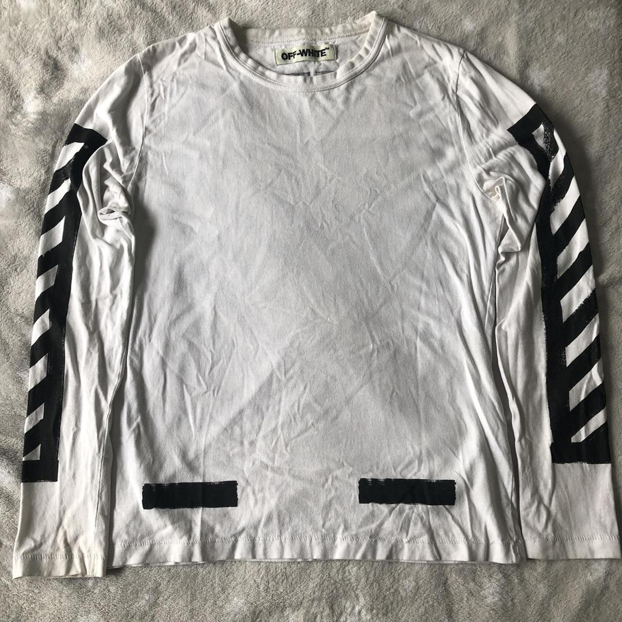 off white brushed long sleeve