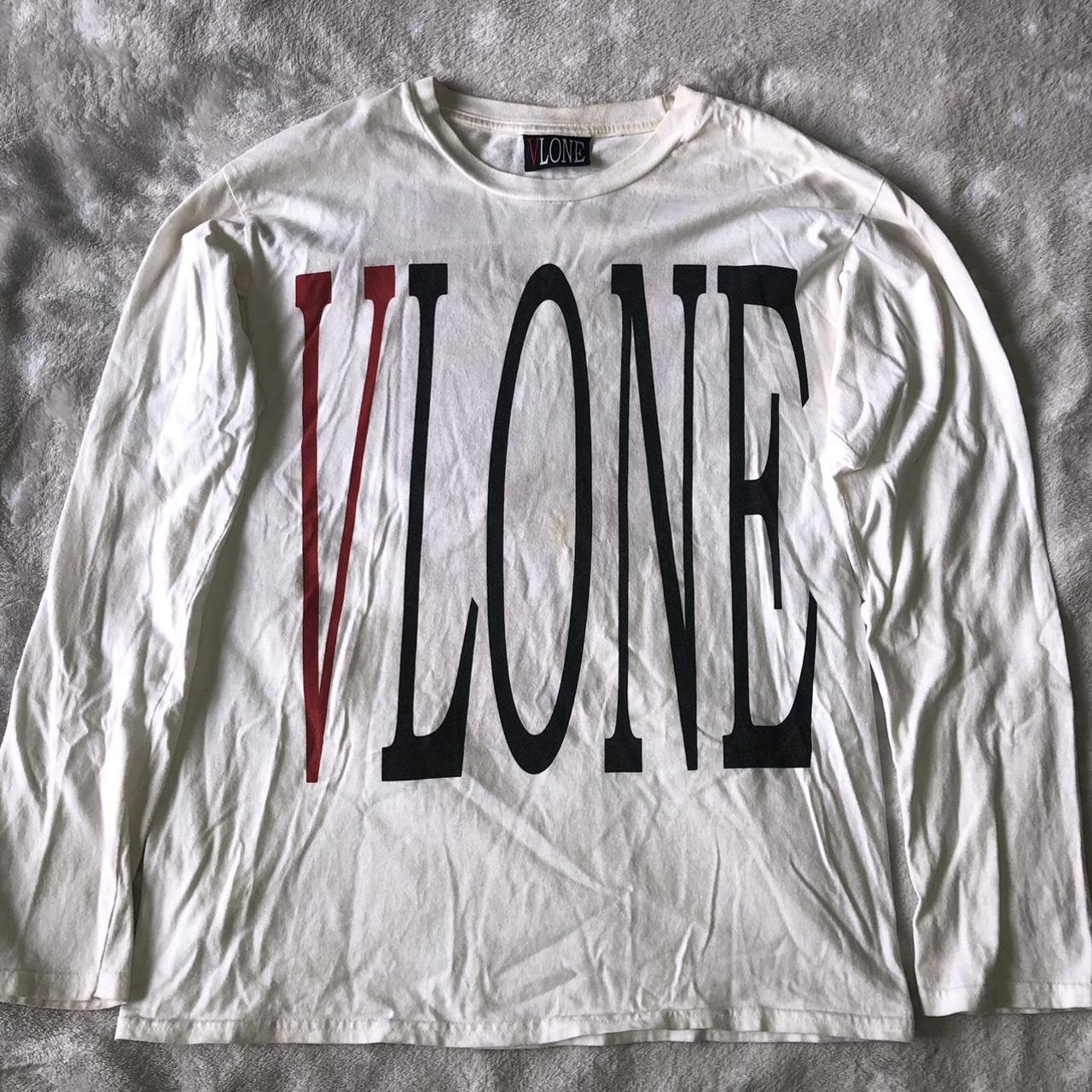 Vlone red best sale staple tee