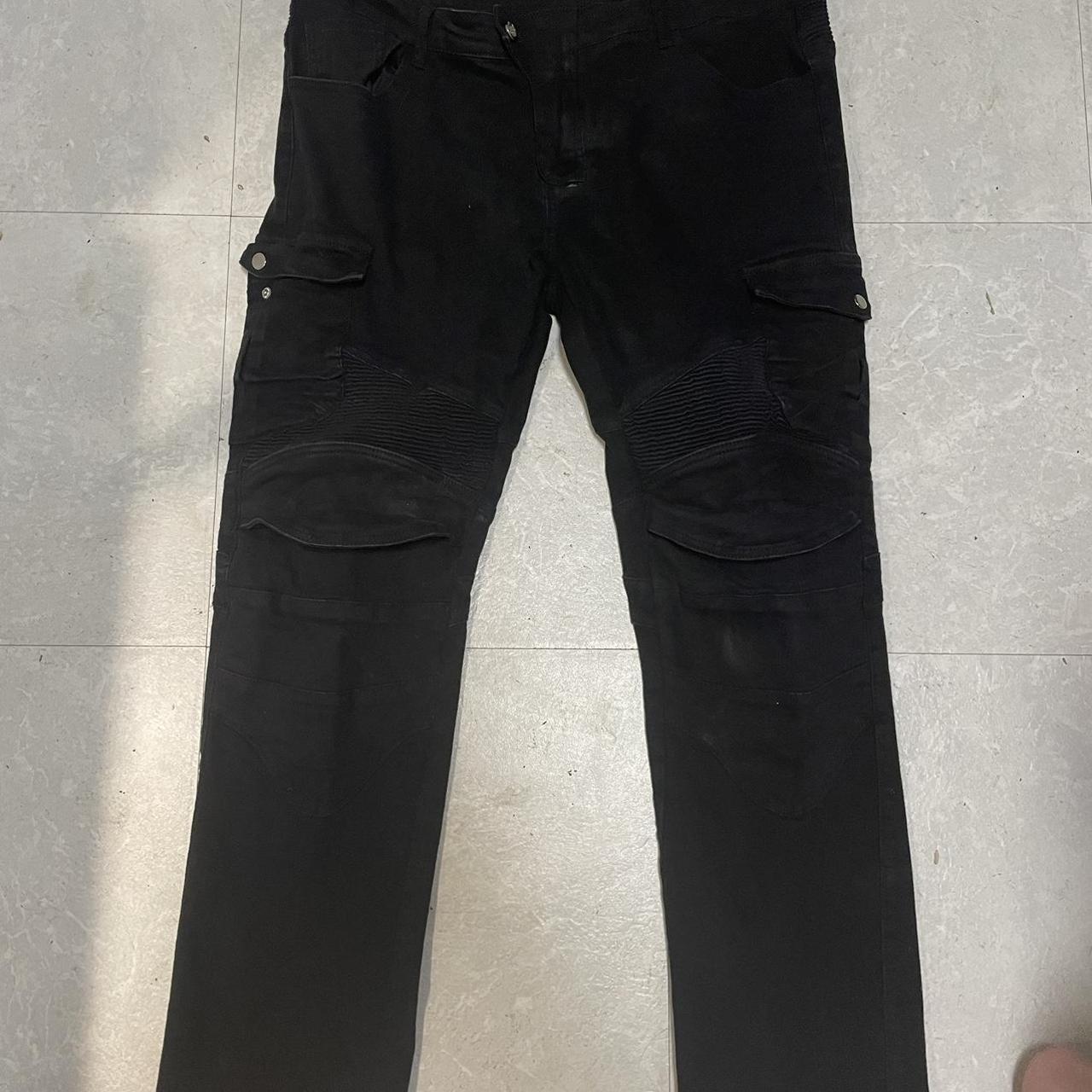 NBT sick ass opium pants also motorcycle pants with... - Depop