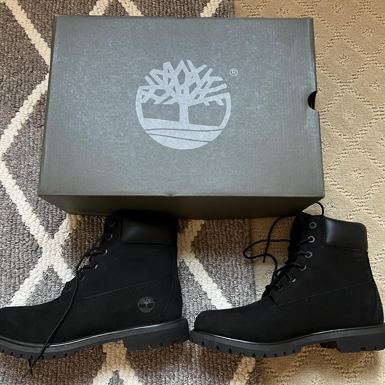 Matte black 2024 timberlands womens