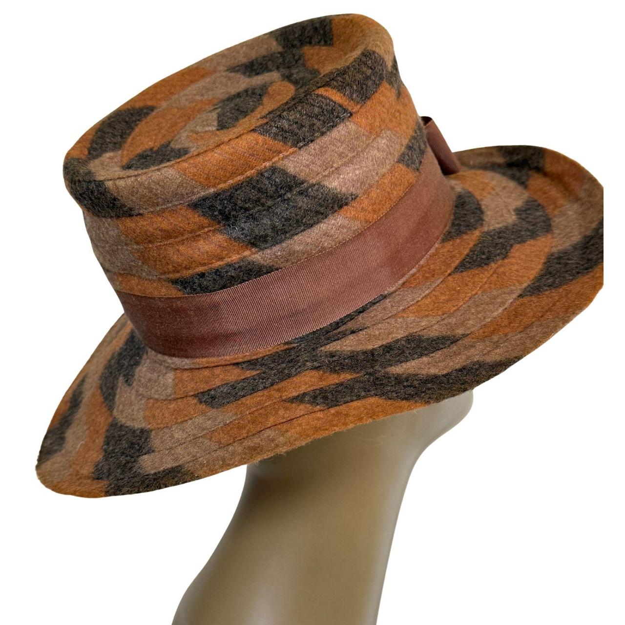 Source Unknown Women's Bucket hats - Brown/Grey –… - image 2