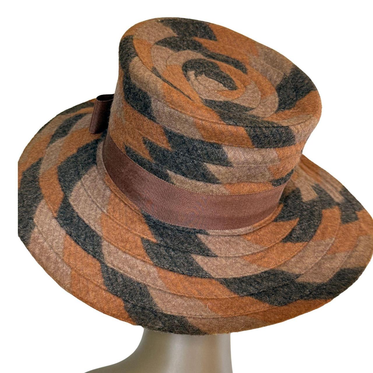 Source Unknown Women's Bucket hats - Brown/Grey –… - image 3