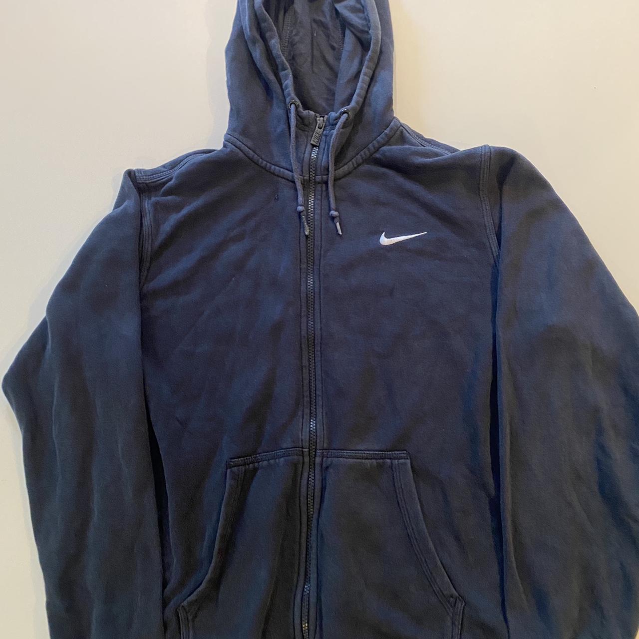 mens nike navy hoodie