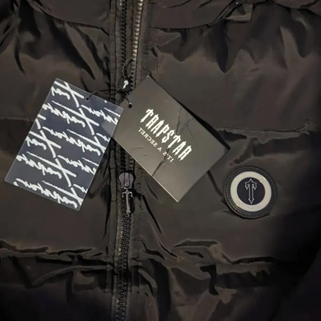 trapstar puffer jacket blackout edition brand new... Depop