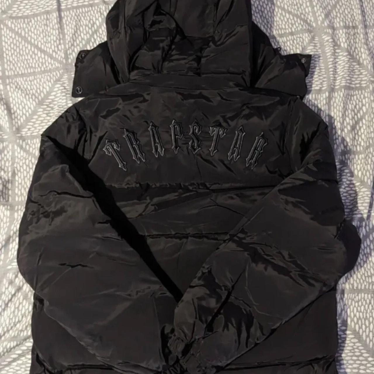 trapstar puffer jacket blackout edition brand new... Depop