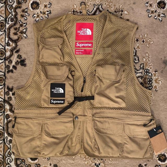 SUPREME X THE NORTH FACE Cargo Vest - Antique Bronze 