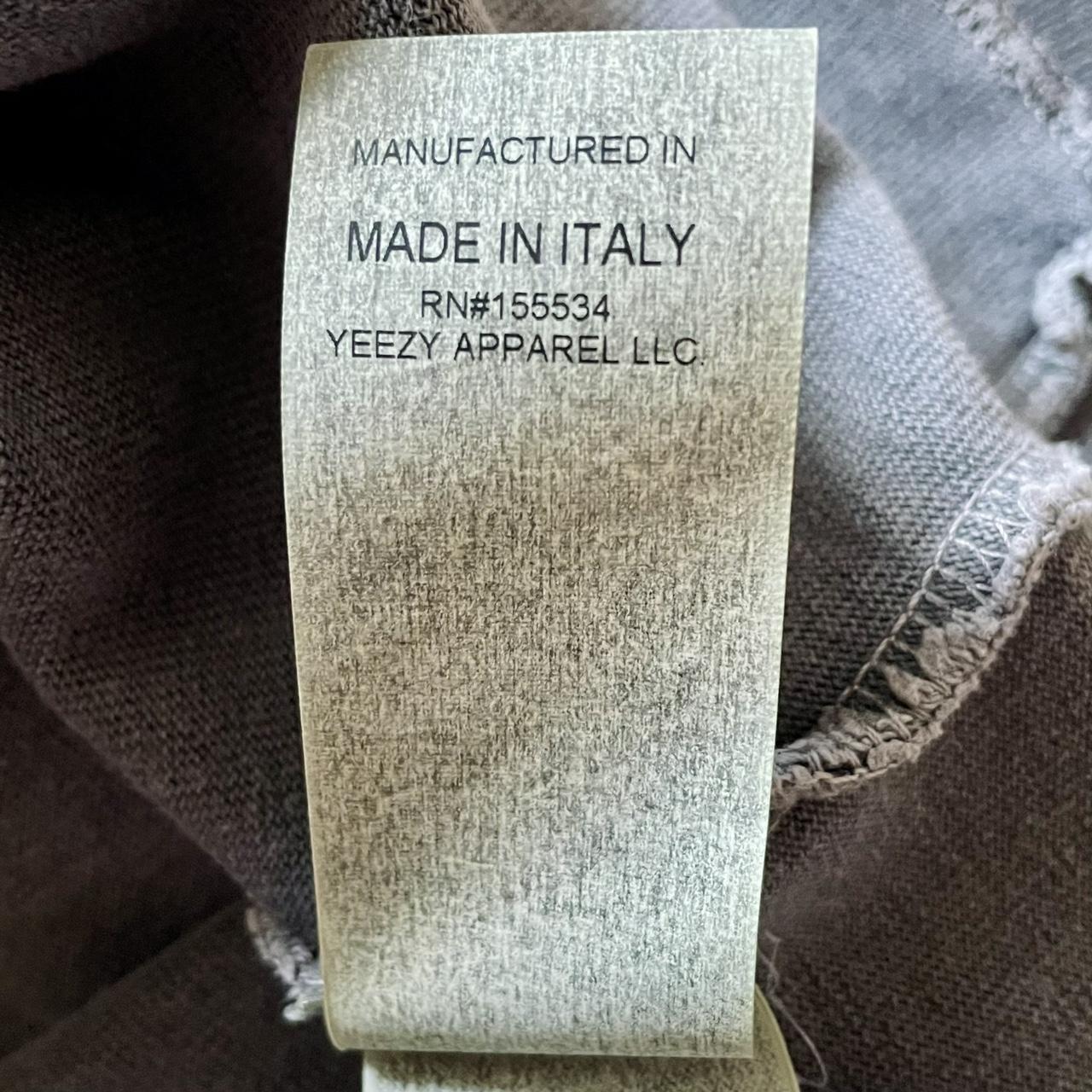 YEEZY SEASON 6 Lサイズ 長袖カットソー Yeezy Season 6 Calabasas Long Sleeve Shirt / | Depop