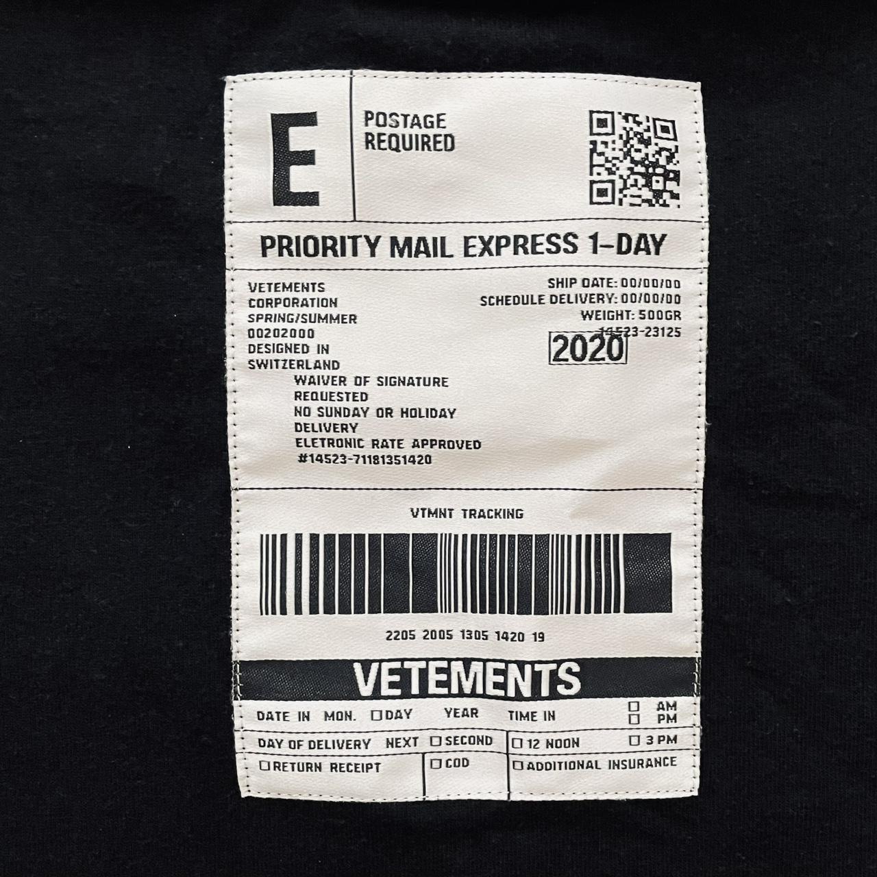 【VETEMENTS】DRIPPING BARCODE T-SHIRT 関税送料込 VETEMENTS T-SHIRT DRIPPING BARCODE T XL COTTON White Used | eBay