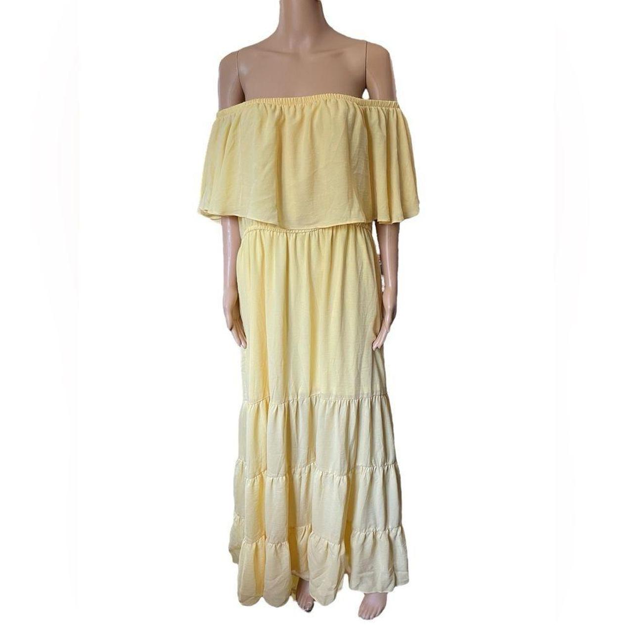 Venus yellow shops dress