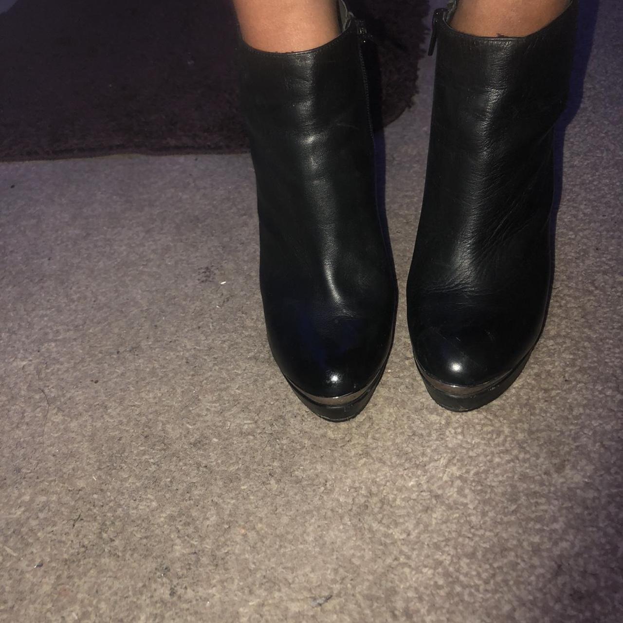 Real leather expensive going out boots picture don’t... Depop