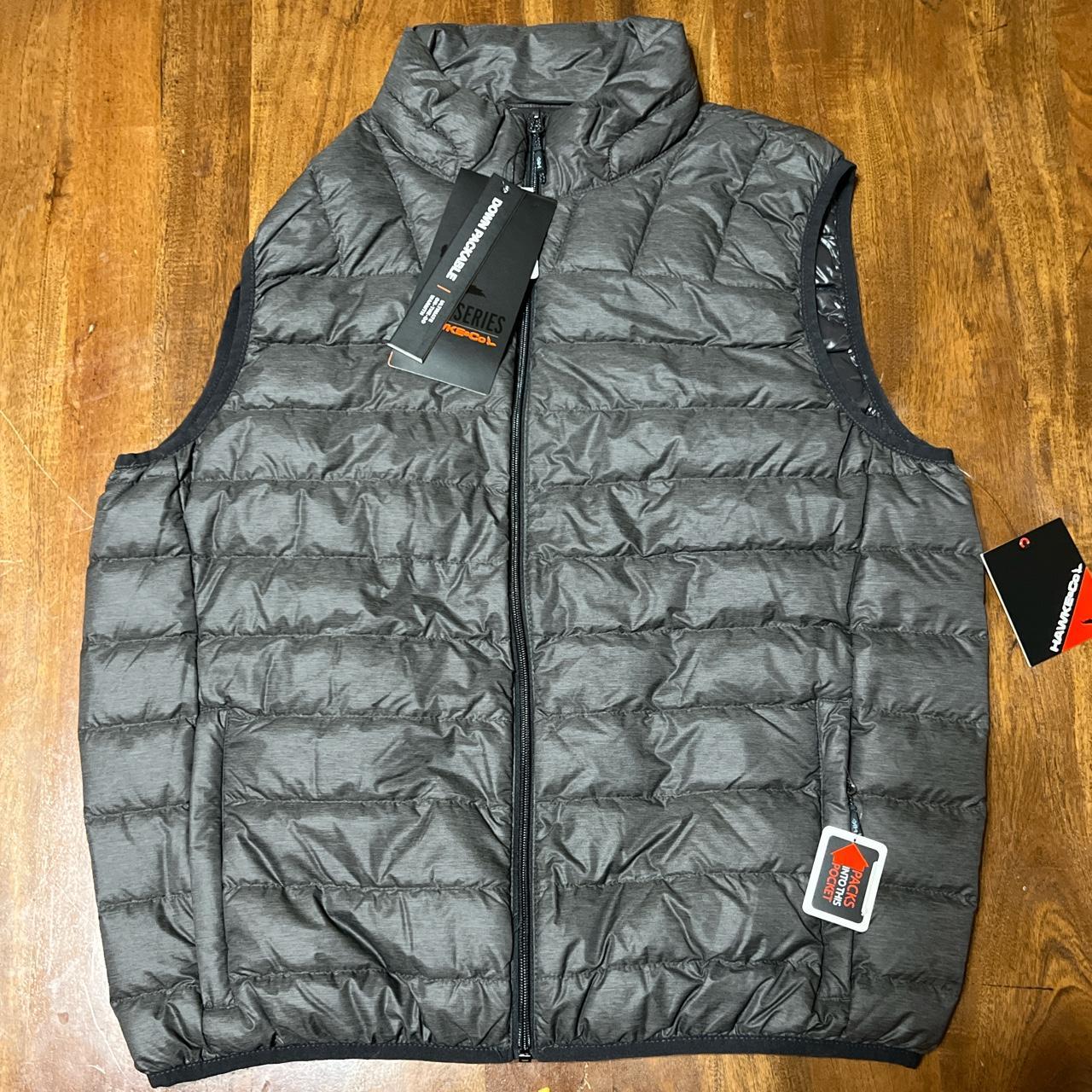 Hawke Co. Grey on Grey Sport Vest Gilet Brand. Depop