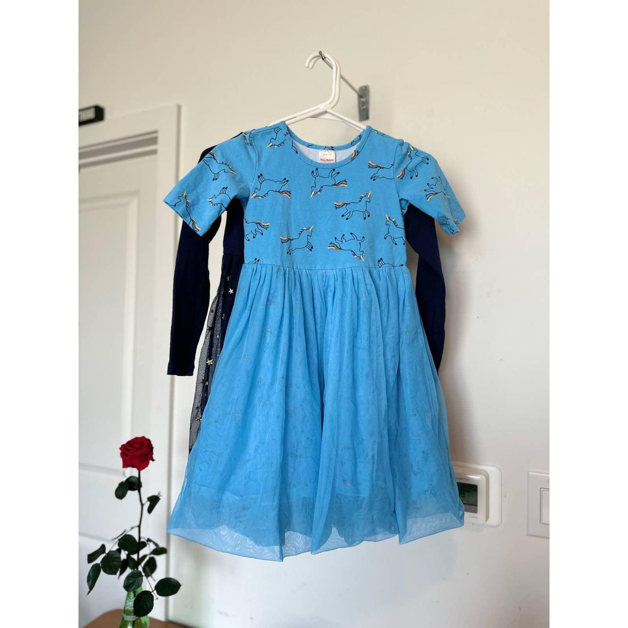 Hanna Andersson Girls unicorn dresses Three dresses Depop