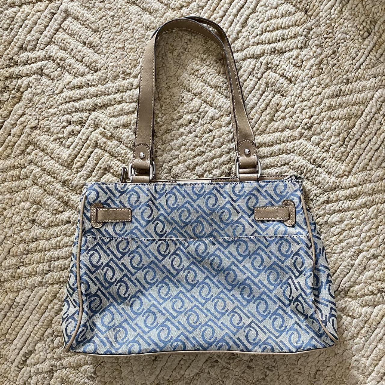 Mini Blue Purse Liz Claiborne vintage bag! Light - Depop