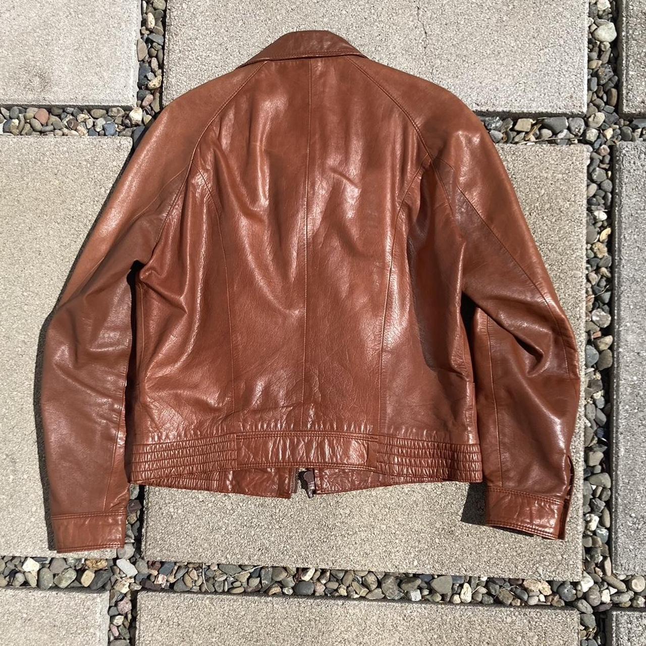 Wilson’s Leather Men's Brown Jacket | Depop