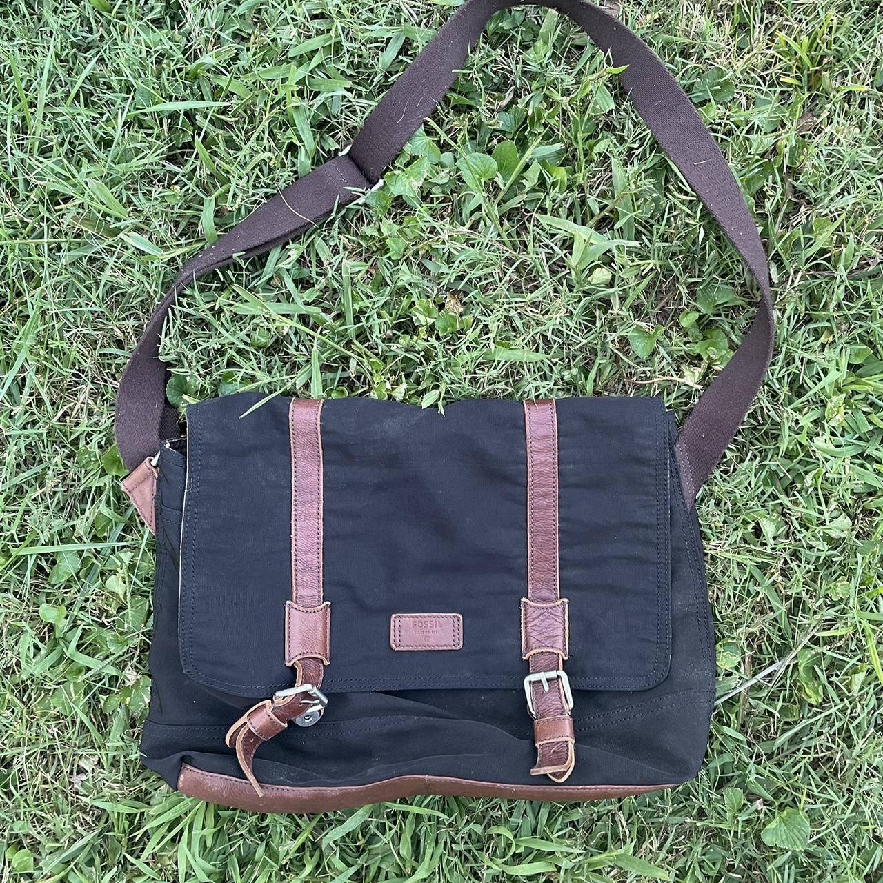 Fossil commuter online bag