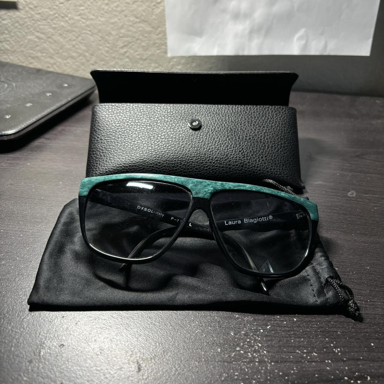 LAURA BIAGIOTTI OXSOL P 7 120 Black Green Women s. Depop