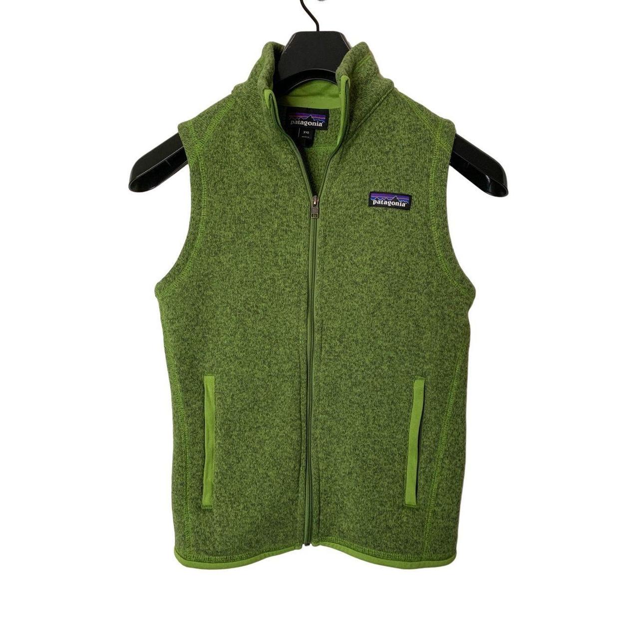 Patagonia Better Sweater vest green women's size XXS... - Depop