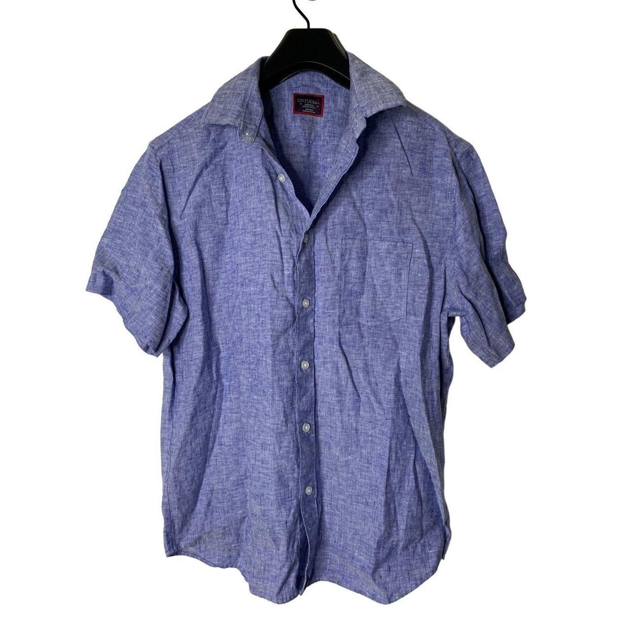 Wrinkle-Resistant Linen Short-Sleeve Cameron Shirt