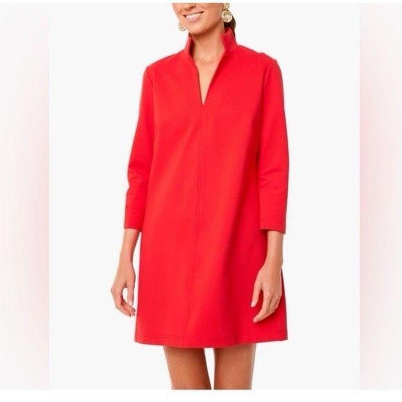 Poppy on sale Red Ponte Clifton Dress