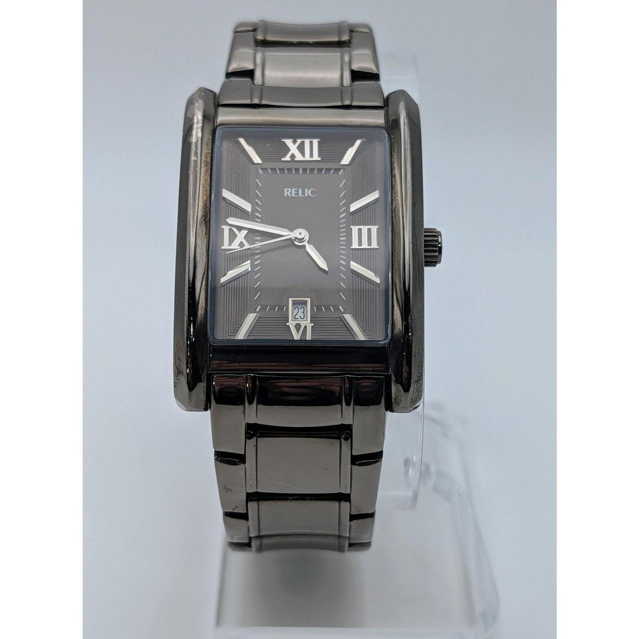 Women's Watch - Grey – Relic rectangular stainles… - image 1