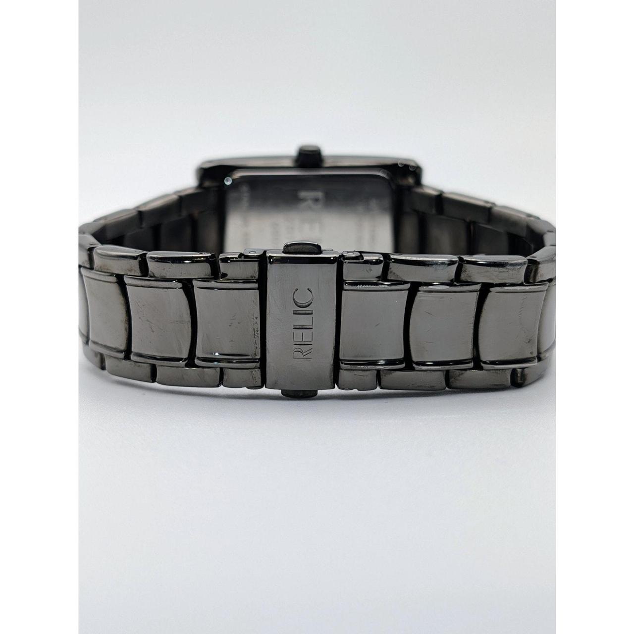 Women's Watch - Grey – Relic rectangular stainles… - image 4