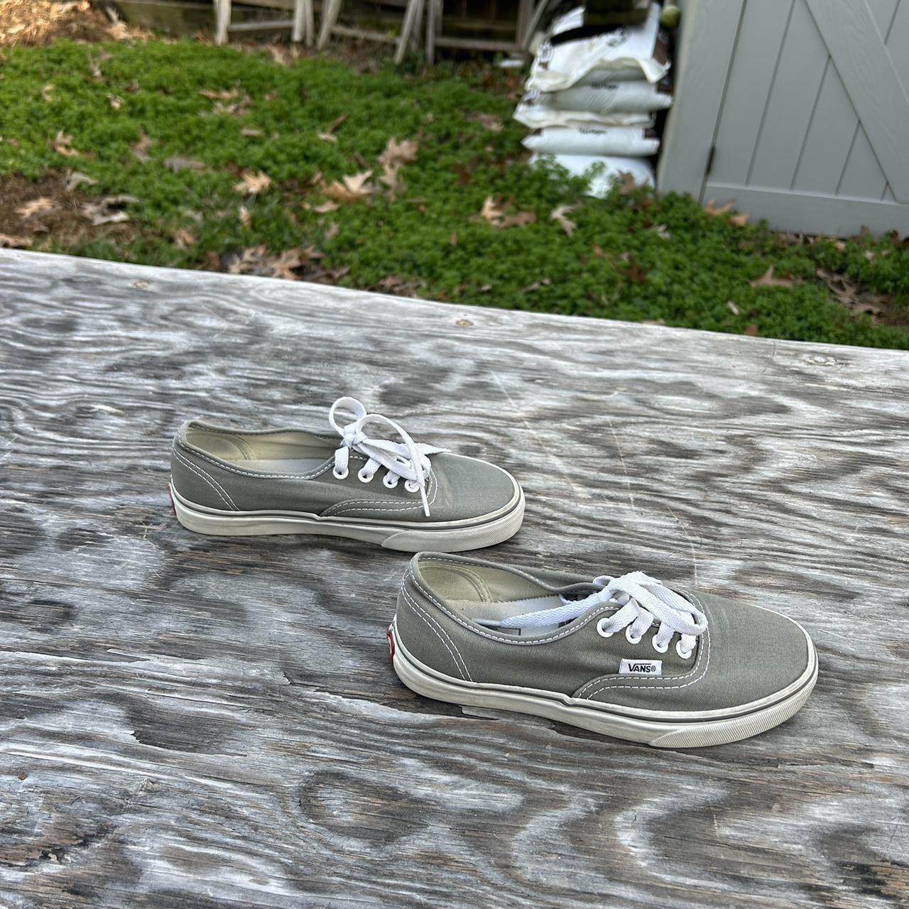 Grey vans size 5.5 hotsell