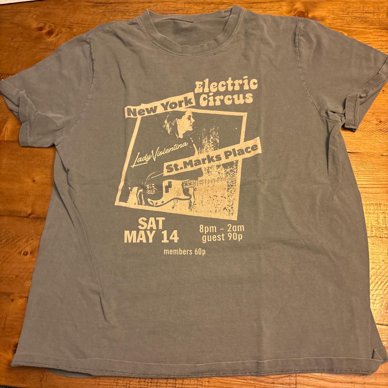 Brandy Melville Electric Circus Tee - Depop