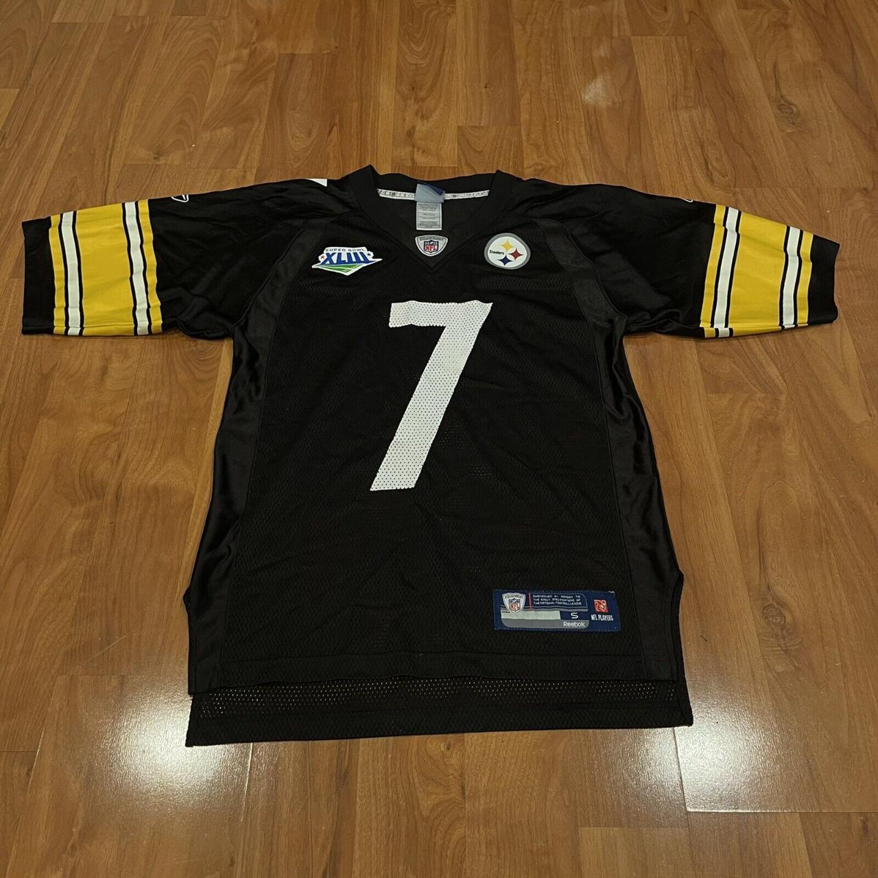 Pittsburgh Steelers Ben Roethlisberger Jersey Black Reebok