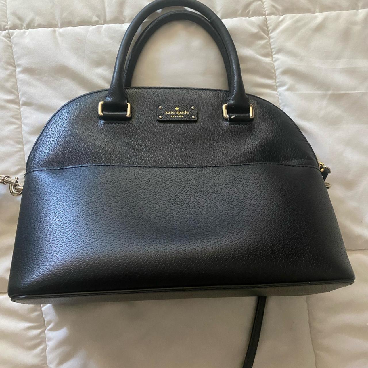 Black Kate Spade purse. Used. Like-new. - Depop