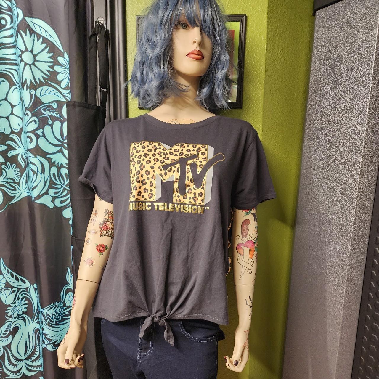 mtv leopard shirt