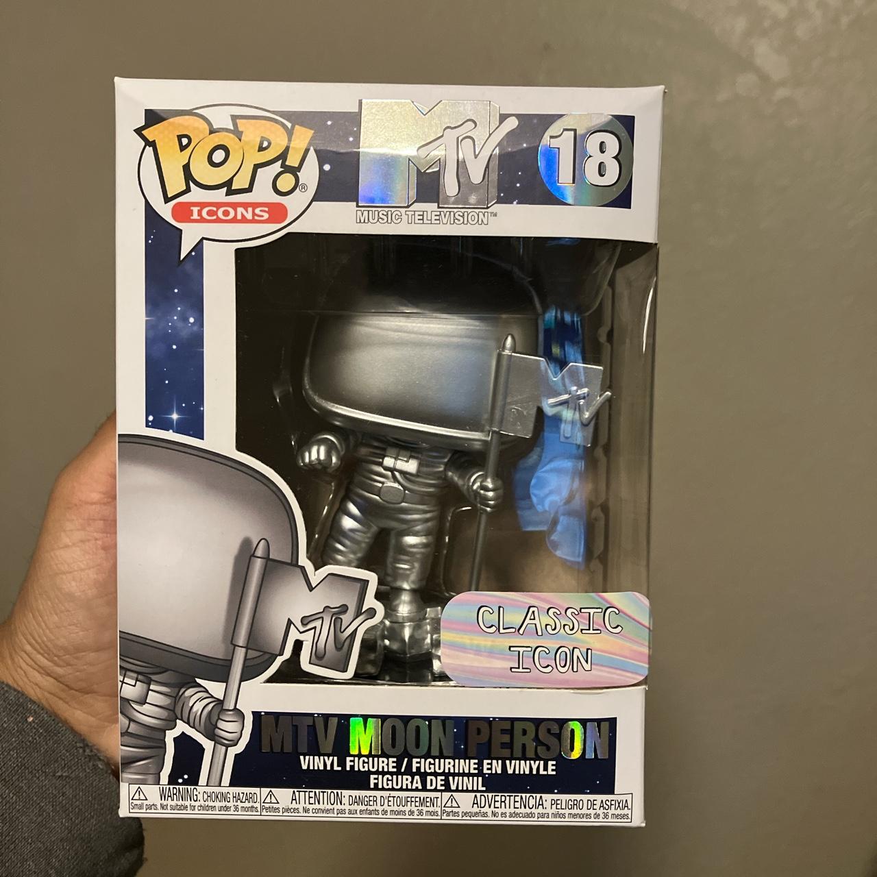 Funko pop MTV Moon person Classic Icon #18 - Depop